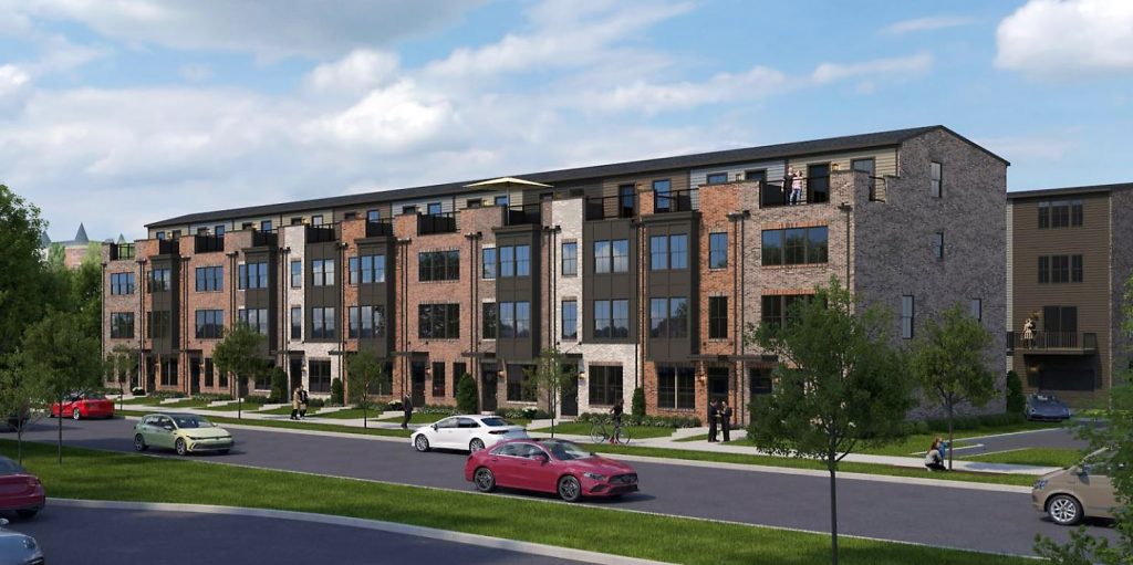 North Avenue townhouse construction about ready to begin, finally