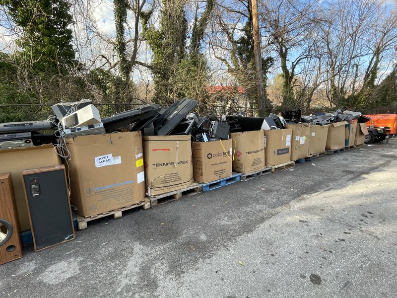 Bolton Hill’s ewaste journey begins at Sisson Street dropoff center